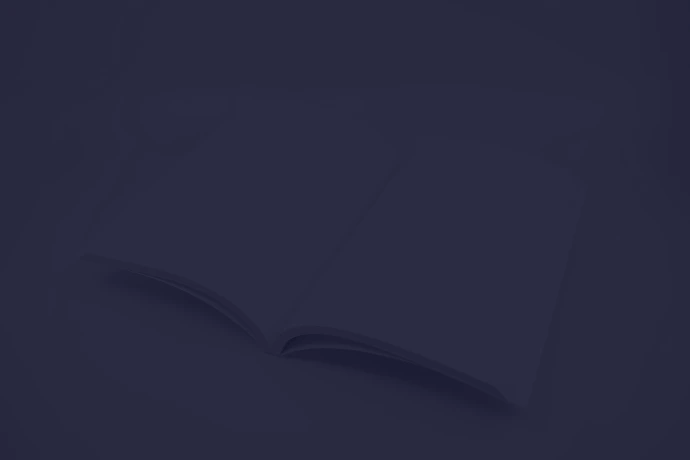 white book on white table