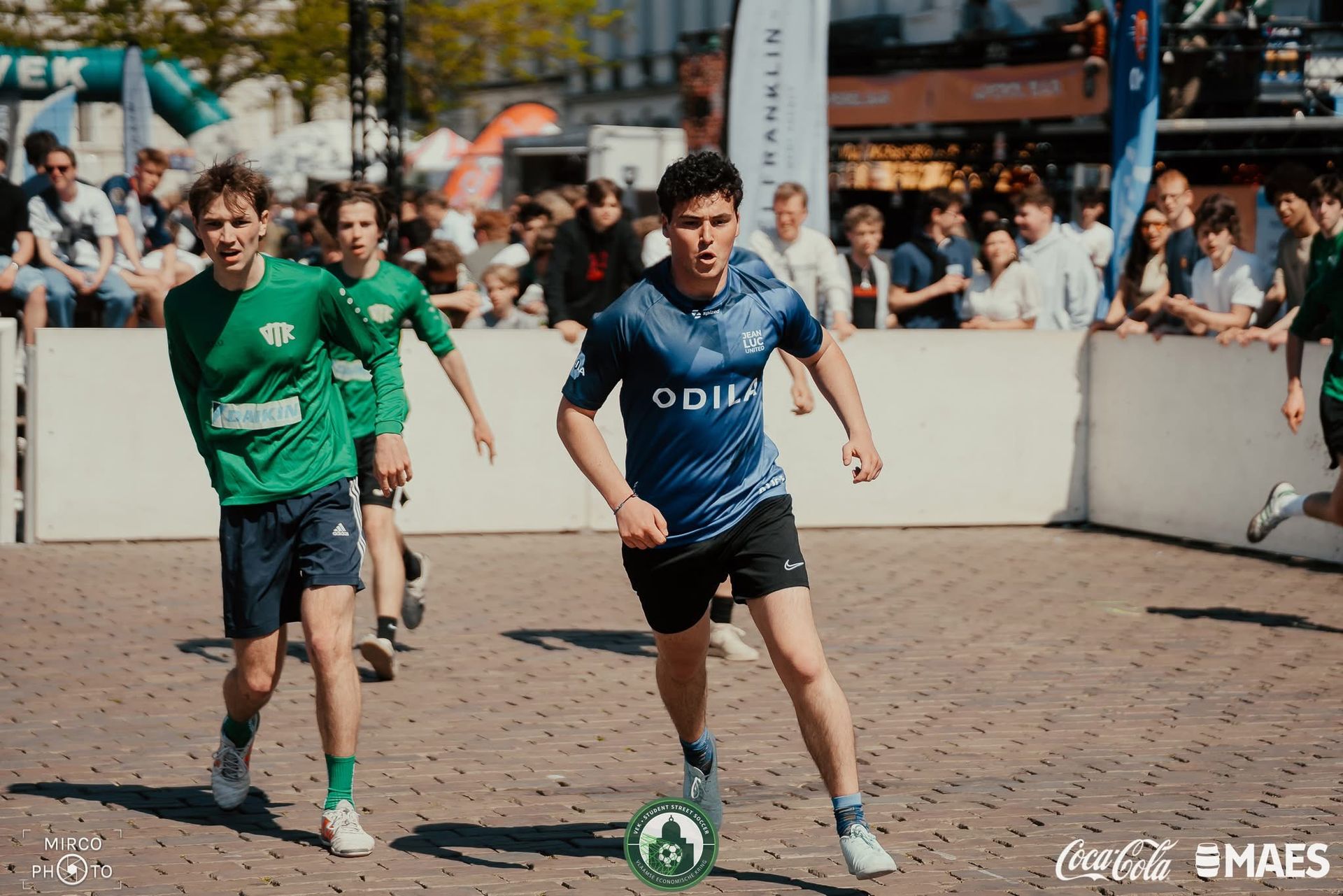 Football shirts in the ODILA brand identity
